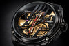 Kyro Black Skeleton Automatic Style Watch for Men